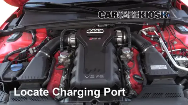 2015 Audi RS5 4.2L V8 Aire Acondicionado Agregar Freón